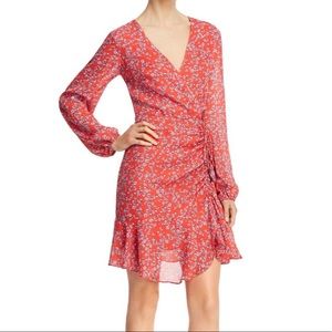 Adelante Rae Red Floral Dress